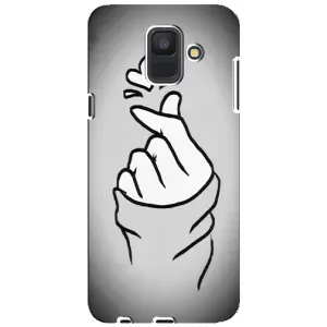 Чехол с принтом «Значок Love» для Samsung Galaxy A6 2018 (A600F)