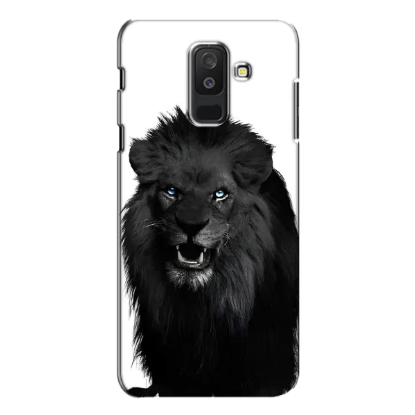 Чехол с принтом «Черный ЛЕВ» для Samsung Galaxy A6 Plus 2018 (A605)