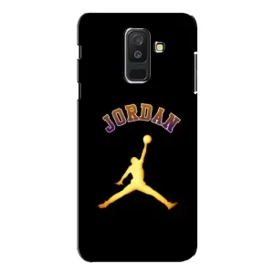 Чохли для Samsung Galaxy A6 Plus 2018 ( A605) - з картинкою JORDAN (AlphaPrint) (Jordan Gold)