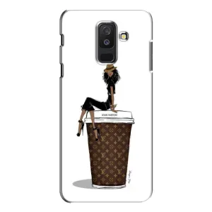 Чохли Луі Вітон для Samsung Galaxy A6 Plus 2018 ( A605) (AlphaPrint - LOUIS VUITTON) (кава LOUIS VUITTON)