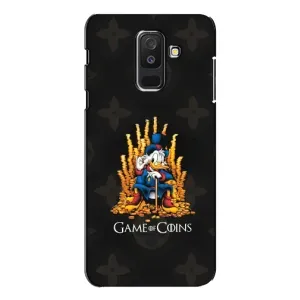 Чехлы для Samsung Galaxy A6 Plus 2018 ( A605) - Скрудж МакДак Louis Vuitton (PREMIUMPrint) (Король денег)