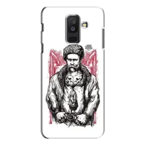 Чехлы для Samsung Galaxy A6 Plus 2018 ( A605) с принтом Тараса Шевченко (AlphaPrint) (Козак Шевченко)