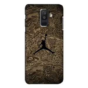 Чохли для Samsung Galaxy A6 Plus 2018 ( A605) - з картинкою JORDAN (AlphaPrint) (Logo Jordan)