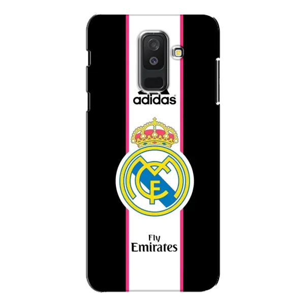 Чехол с принтом «Лого Real Madrid» для Samsung Galaxy A6 Plus 2018 (A605)