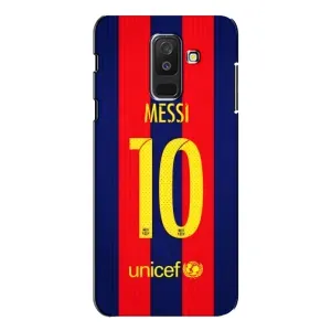 Чехлы Месси для Samsung Galaxy A6 Plus 2018 ( A605) (AlphaPrint) (Messi Barca 10)
