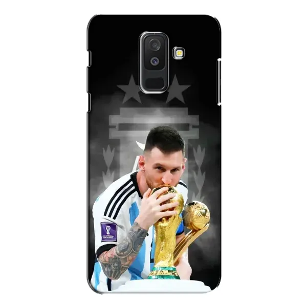 Чехол с принтом «Месси Чемпион» для Samsung Galaxy A6 Plus 2018 (A605)