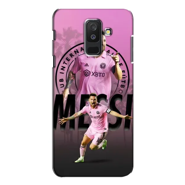 Чехол с принтом «Messi Miami» для Samsung Galaxy A6 Plus 2018 (A605)