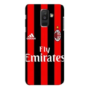 Чохли для Samsung Galaxy A6 Plus 2018 ( A605) (VPrint) - Футбольні клуби (Milan)