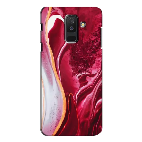 Чохол з принтом «Мрамор червоний» для Samsung Galaxy A6 Plus 2018 (A605) Чохол з принтом «Мрамор червоний» для Samsung Galaxy A6 Plus 2018 (A605)