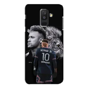Чехол Неймар для Samsung Galaxy A6 Plus 2018 ( A605) (AlphaPrint) (Неймар Лев)
