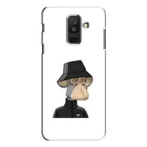 Чехлы с Обезьянами NFT для Samsung Galaxy A6 Plus 2018 ( A605) (AlphaPrint) (обезьяна NFT Adidas)
