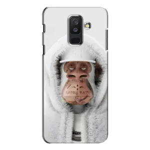 Чехлы с Обезьянами NFT для Samsung Galaxy A6 Plus 2018 ( A605) (AlphaPrint) (обезьяна NFT в тату)