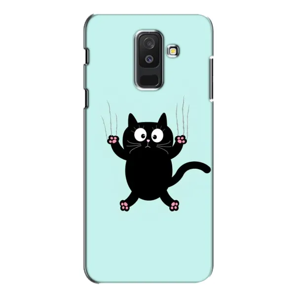 Чохол з принтом «Падаючий кіт» для Samsung Galaxy A6 Plus 2018 (A605)
