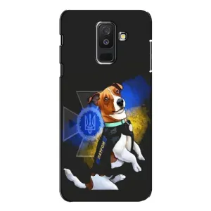 Чехлы с картинкой собаки Патрон для Samsung Galaxy A6 Plus 2018 ( A605) (AlphaPrint) (Патрон собачка)