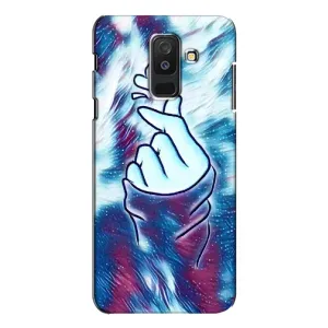Чохол з принтом «Радужне серце» для Samsung Galaxy A6 Plus 2018 (A605)