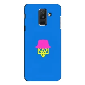 Чехлы для Samsung Galaxy A6 Plus 2018 ( A605) Укр. Символика (AlphaPrint) (Шапка на гербу)