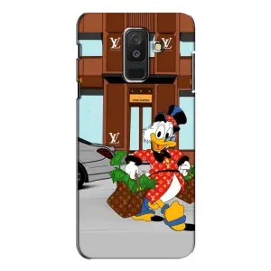 Чехлы для Samsung Galaxy A6 Plus 2018 ( A605) - Скрудж МакДак Louis Vuitton (PREMIUMPrint) (Скрудж ЛВ)