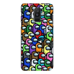 Чехол Амонг Ас для Samsung Galaxy A6 Plus 2018 ( A605) (AlphaPrint) (Убит)