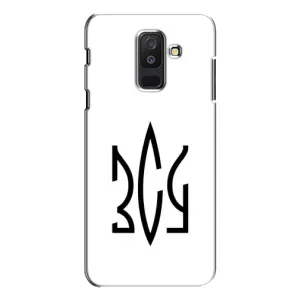 Чехлы для Samsung Galaxy A6 Plus 2018 ( A605) Укр. Символика (AlphaPrint) (ЗСУ герб)