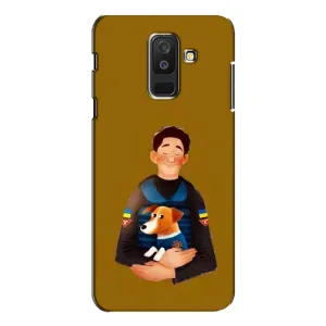 Чехлы с картинкой собаки Патрон для Samsung Galaxy A6 Plus 2018 ( A605) (AlphaPrint) (ЗСУ Патрон)