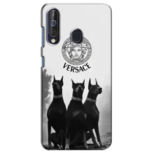 Чохли VERSACE для Самсунг Гелексі А60 2019 (А605Ф) (PREMIUMPrint) (Доберман Версаче)