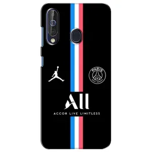 Чехлы PSG для Samsung Galaxy A60 2019 (A605F) (AlphaPrint) (футболка ПСЖ)