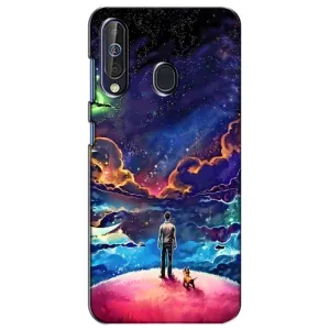Космічні Чохли для Самсунг Гелексі А60 2019 (А605Ф) (VPrint) (Вид Галактики)