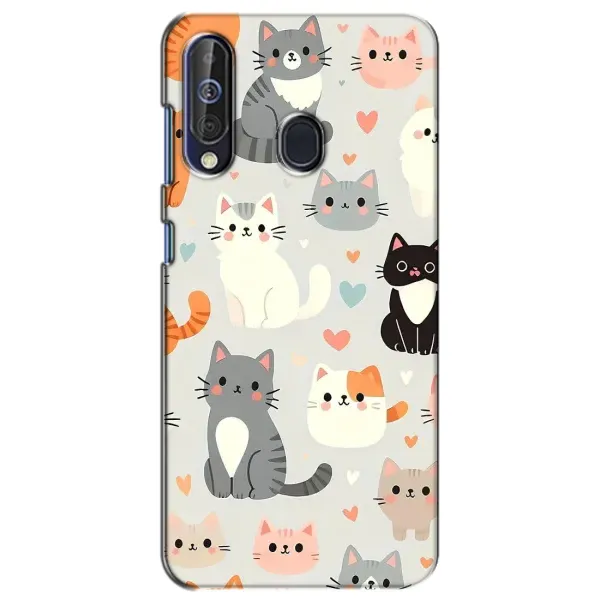 Чохол з принтом «Колаж котів» для Samsung Galaxy A60 2019 (A605F) Чохол з принтом «Колаж котів» для Samsung Galaxy A60 2019 (A605F)