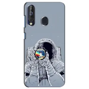 Чохол NASA для Samsung Galaxy A60 2019 (A605F) (AlphaPrint) (Космонавт фото)