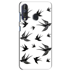 Чехол с птицами на Samsung Galaxy A60 2019 (A605F) (VPrint) (Ласточки)