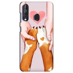 Чехлы с собаками для Samsung Galaxy A60 2019 (A605F) (VPrint) (Любовь к собакам)