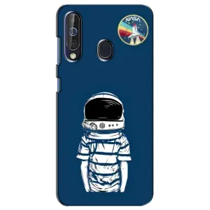 Чохол NASA для Samsung Galaxy A60 2019 (A605F) (AlphaPrint) (Хлопчик в шоломі)