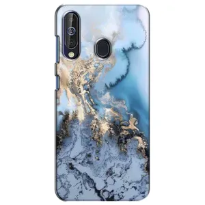 Мраморный чехол на Samsung Galaxy A60 2019 (A605F) (VPrint) (Нежный мрамор)