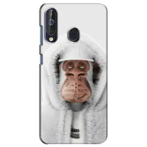 Чехлы с Обезьянами NFT для Samsung Galaxy A60 2019 (A605F) (AlphaPrint) (обезьяна NFT в тату)