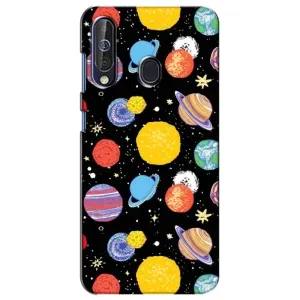 Космічні Чохли для Самсунг Гелексі А60 2019 (А605Ф) (VPrint) (Намальовані планети)