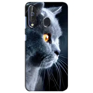 Чохли з Котиками для Samsung Galaxy A60 2019 (A605F) (VPrint) (Сірий Кіт)