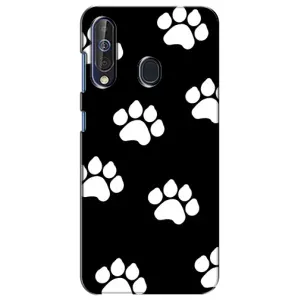 Чехлы с собаками для Samsung Galaxy A60 2019 (A605F) (VPrint) (Следы собаки)