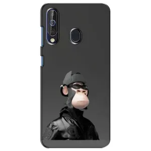 Чехлы с Обезьянами NFT для Samsung Galaxy A60 2019 (A605F) (AlphaPrint) (стильная обезьяна NFT)