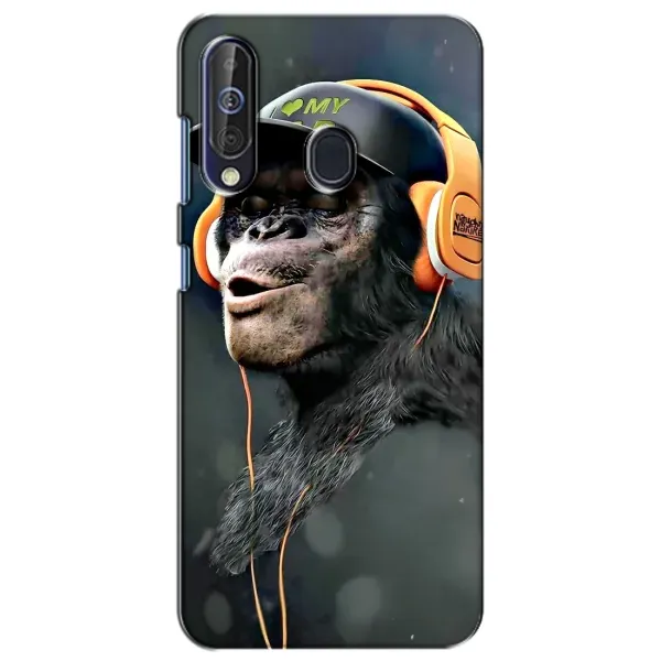 Чехол с принтом «В наушниках» для Samsung Galaxy A60 2019 (A605F)