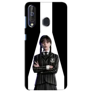 Чехлы Венсдей на Samsung Galaxy A60 2019 (A605F) Уэнсдей (AlphaPrint) (W-Wednesday)