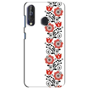 Чехол для Патриота Украины Samsung Galaxy A60 2019 (A605F) - (AlphaPrint) (Яркая вишиванка)