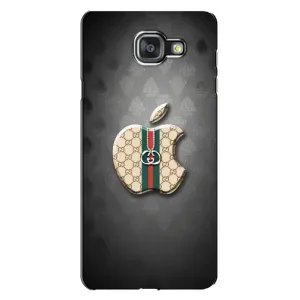 Чехлы ГУЧЧИ для Самсунг А7 2016, А7100, А710Ф (AlphaPrint) (Apple gucci)