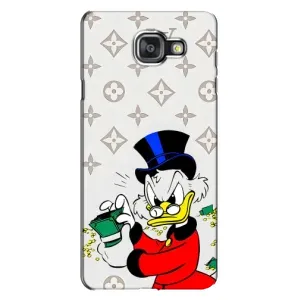 Чехлы для Samsung Galaxy A7 2016 / A7100 / A710F - Скрудж МакДак Louis Vuitton (PREMIUMPrint) (Баксы Скрудж)