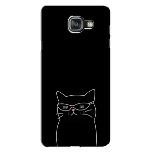 Чохол з малюнком кіт на Samsung Galaxy A7 2016 / A7100 / A710F (Байдужий кіт)