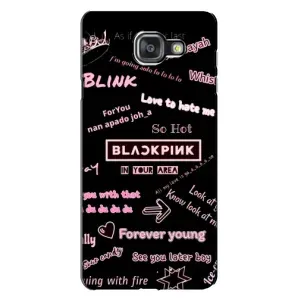 Чохол з музикальним гуртом для Samsung Galaxy A7 2016 / A7100 / A710F (BLACKPINK)