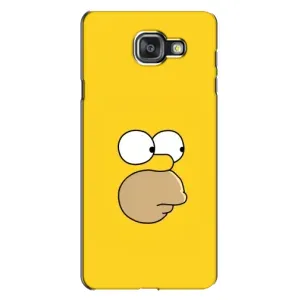 Чехол с Симпсонами для Samsung Galaxy A7 2016 / A7100 / A710F (VPrint) (Гомер)