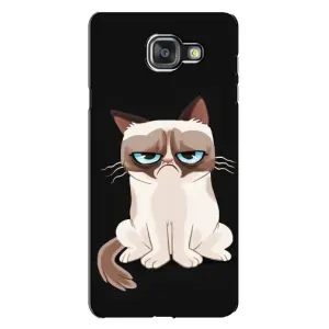 Чохол з принтом для Samsung Galaxy A7 2016 / A7100 / A710F (AlphaPrint) Модні коти (Сумний кіт)