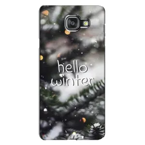Новорічні, Святкові Чохли для Samsung Galaxy A7 2016 / A7100 / A710F - 2024 год (Hello winter)