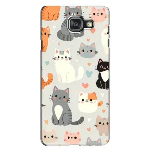 Чохол з малюнком кіт на Samsung Galaxy A7 2016 / A7100 / A710F (Колаж котів)