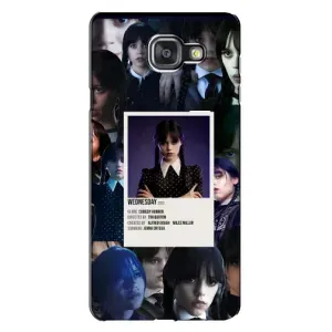 Чехлы Венсдей на Samsung Galaxy A7 2016 / A7100 / A710F Уэнсдей (AlphaPrint) (коллаж Уэнздей)